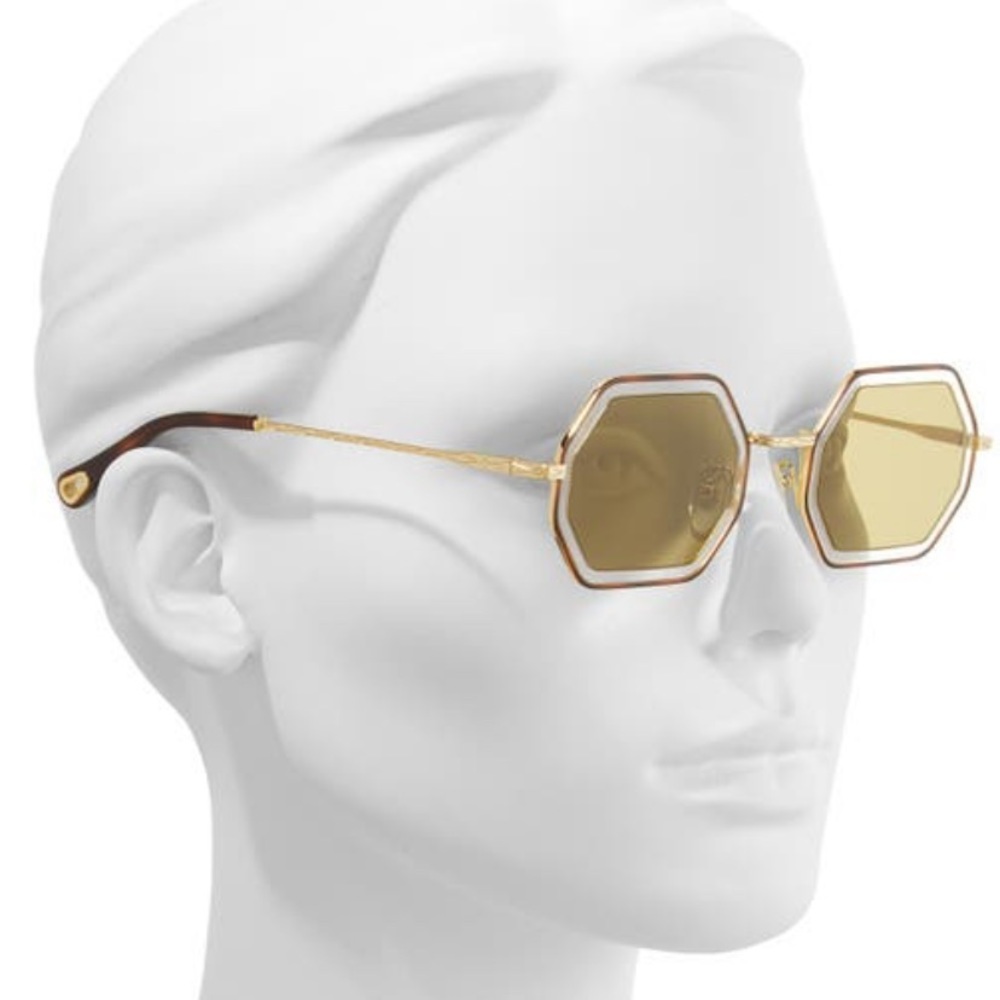 Chloe Tally Octagon Sunglasses